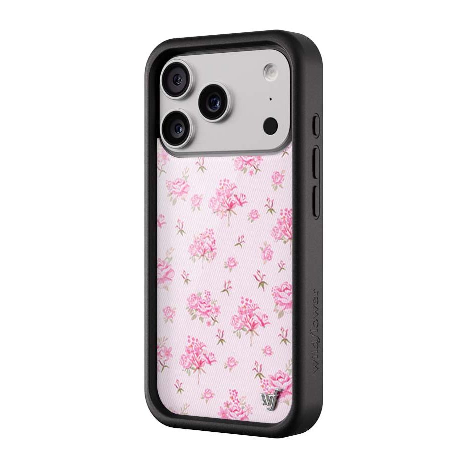 Forget Me Not Floral | Pink iPhone Case
