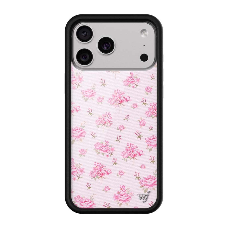 Forget Me Not Floral | Pink iPhone Case