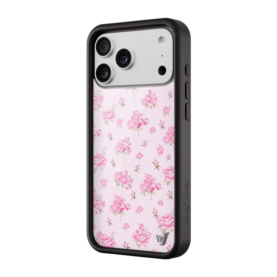 Forget Me Not Floral | Pink iPhone Case