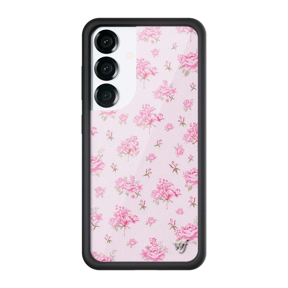 Forget Me Not Floral | Pink Samsung Galaxy Case