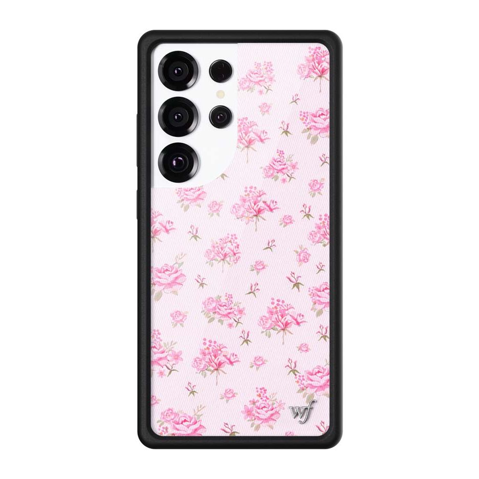 Forget Me Not Floral | Pink Samsung Galaxy Case