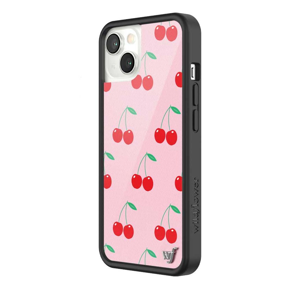 Pink Cherries iPhone Case