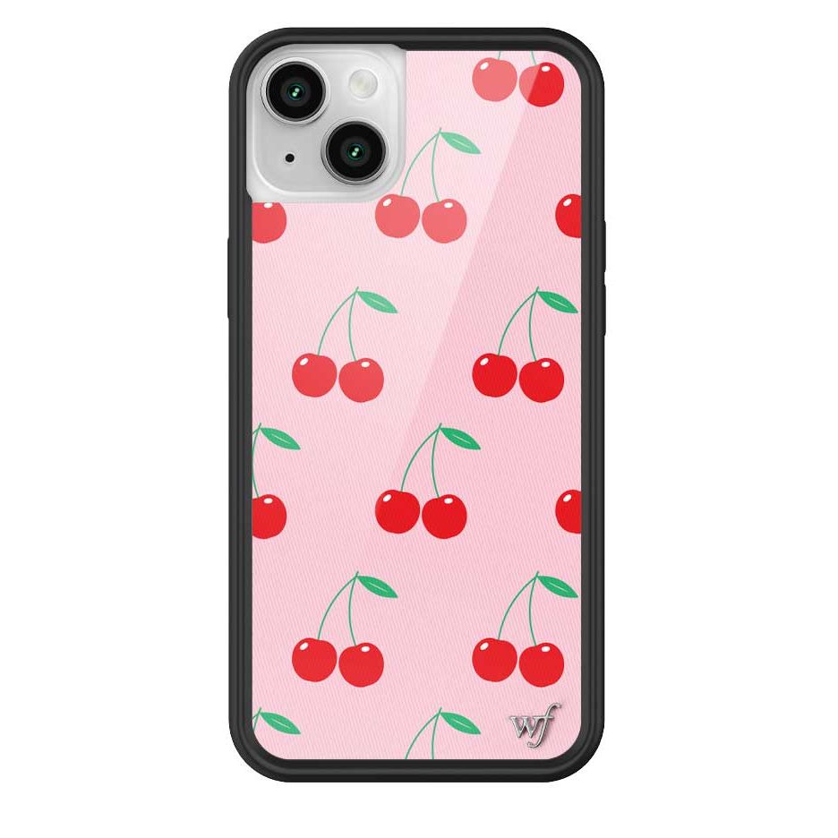 Pink Cherries iPhone Case