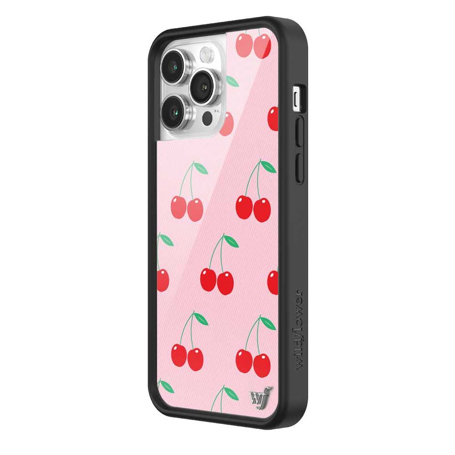 Pink Cherries iPhone Case