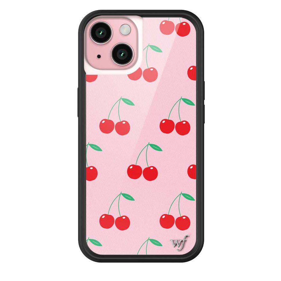 Pink Cherries iPhone Case