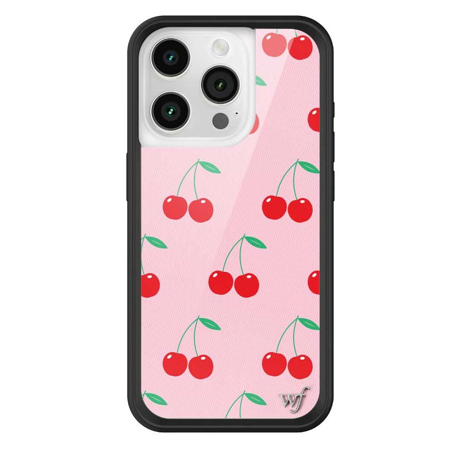 Pink Cherries iPhone Case