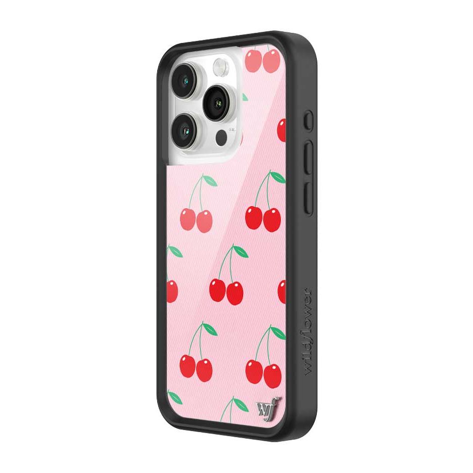 Pink Cherries iPhone Case