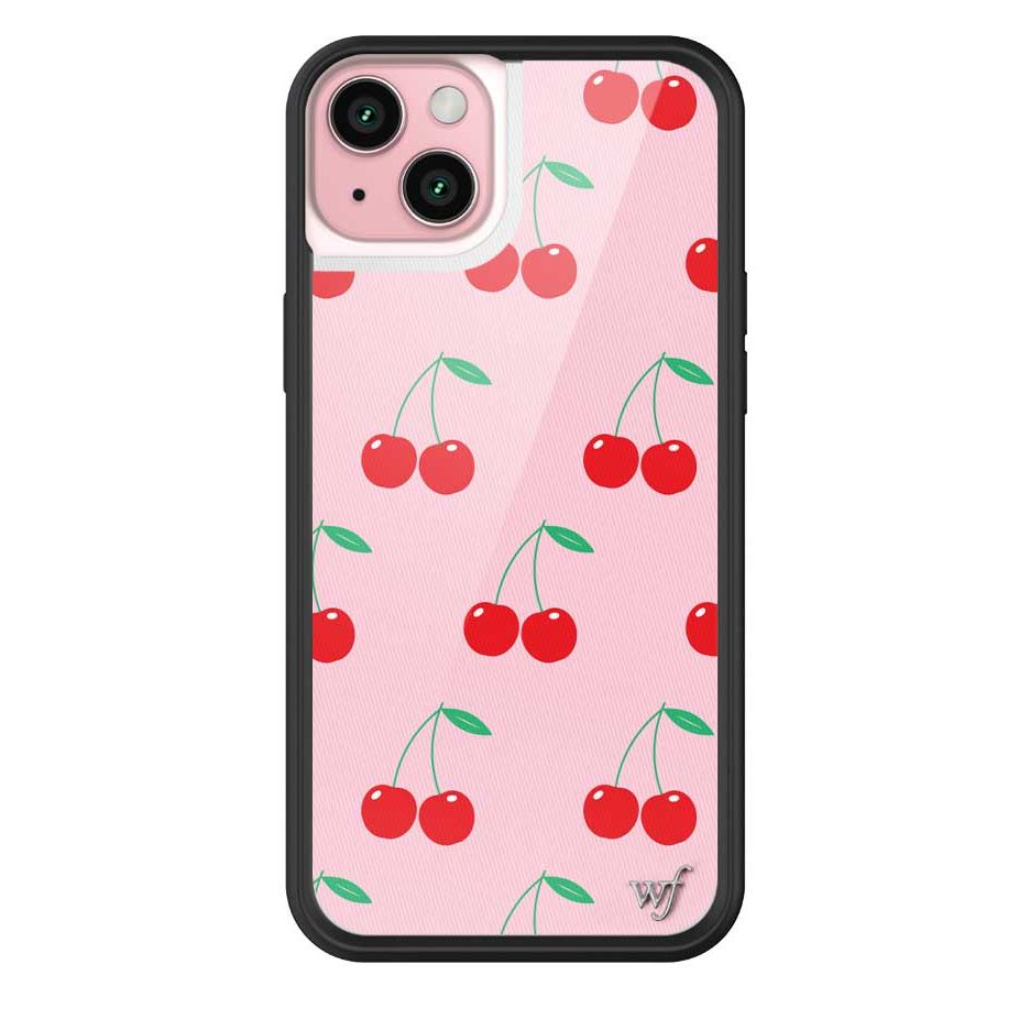 Pink Cherries iPhone Case