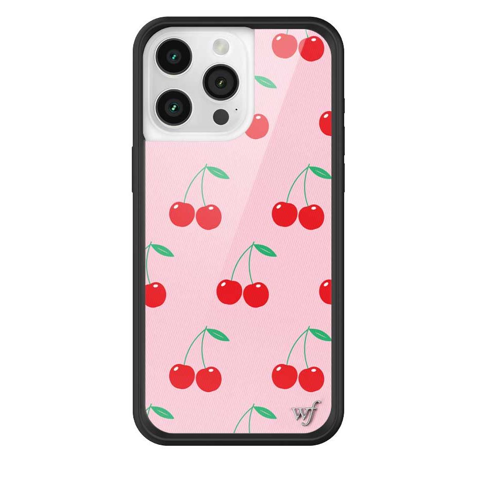 Pink Cherries iPhone Case