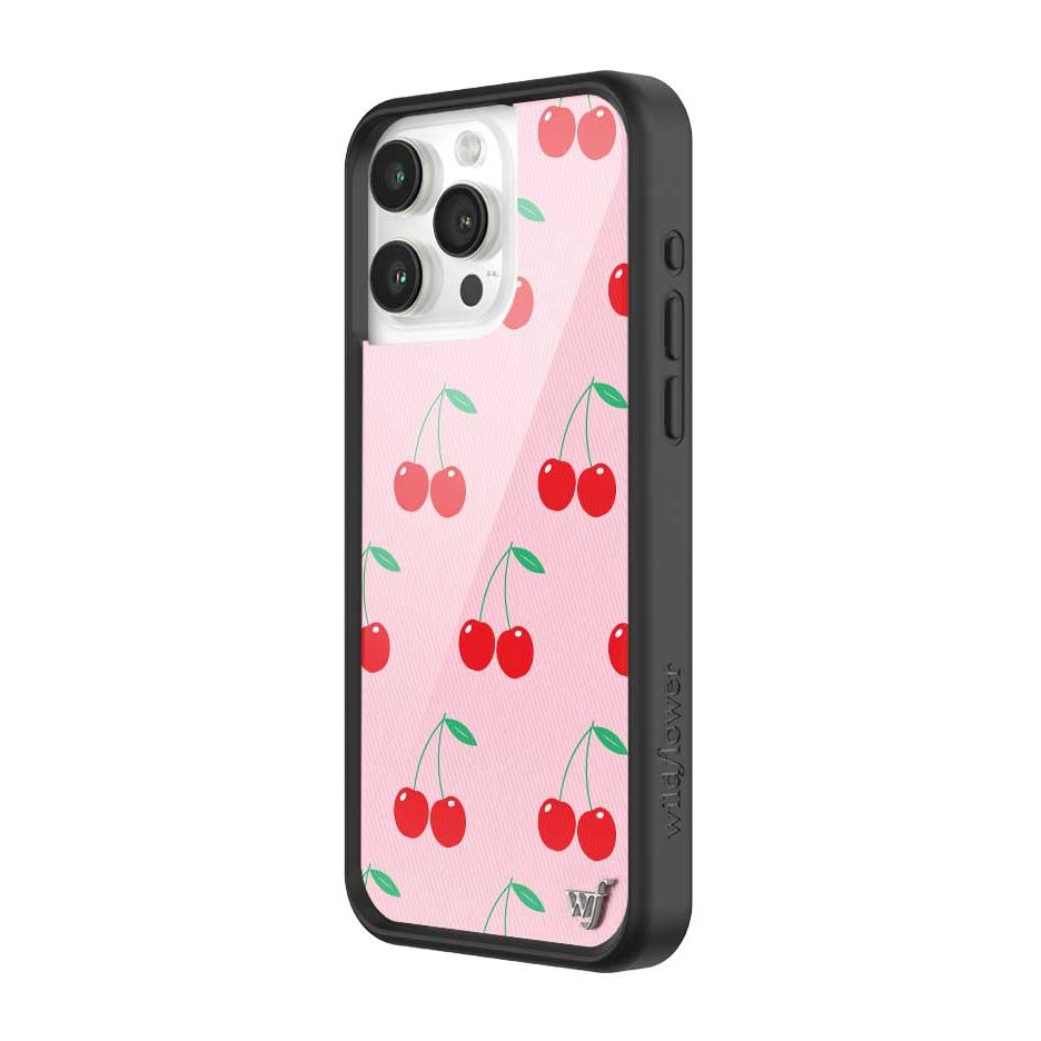 Pink Cherries iPhone Case