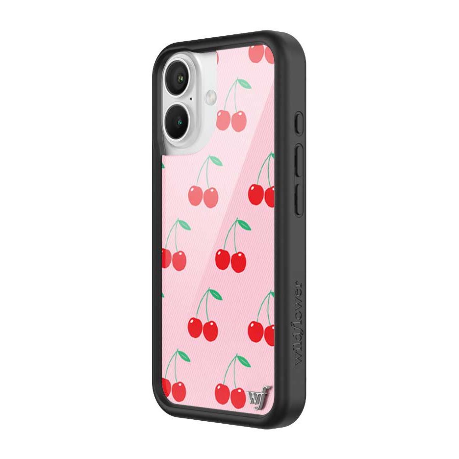 Pink Cherries iPhone Case