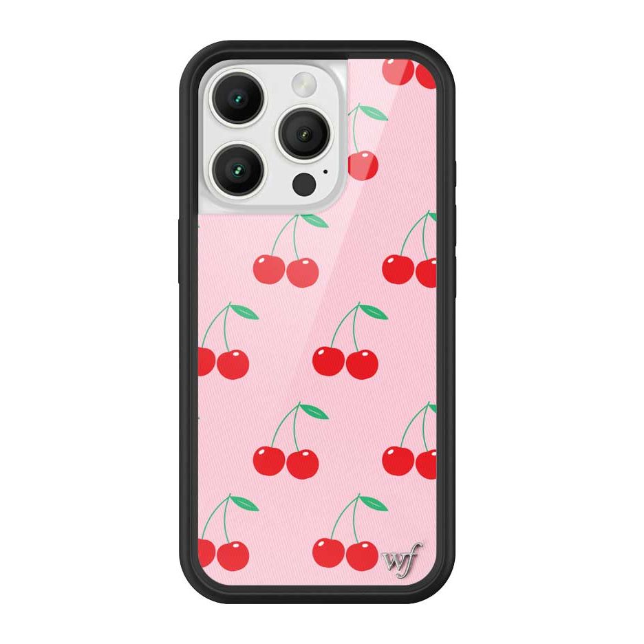 Pink Cherries iPhone Case