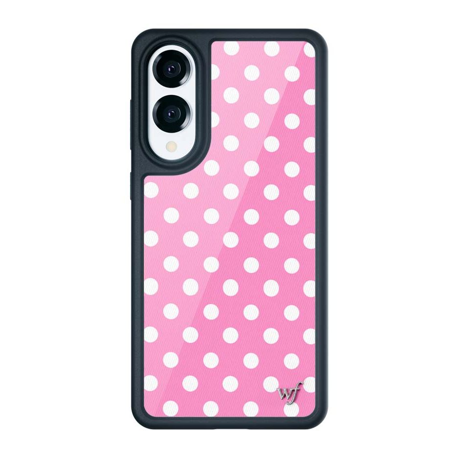 Polka Dot | Pink and White Samsung Galaxy Case