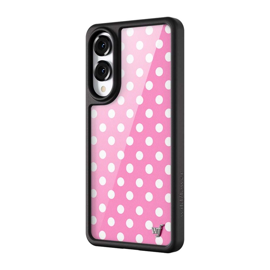 Polka Dot | Pink and White Samsung Galaxy Case