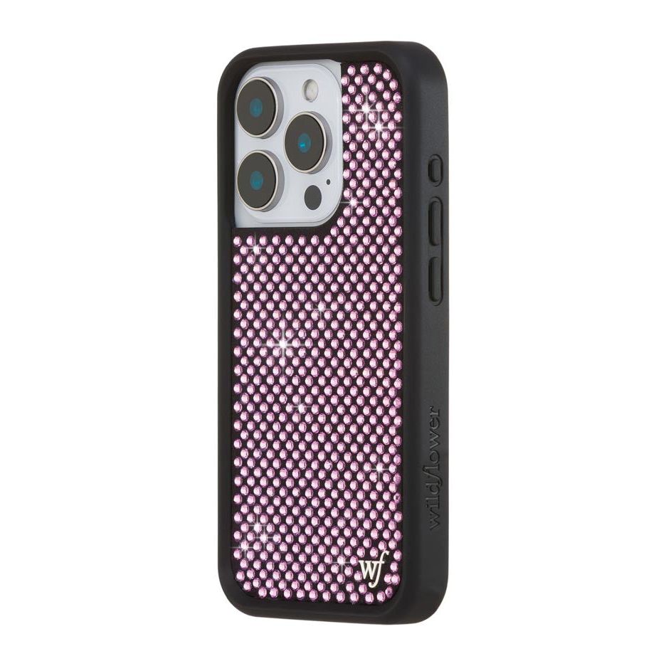 Rhinestone iPhone Case | Pink