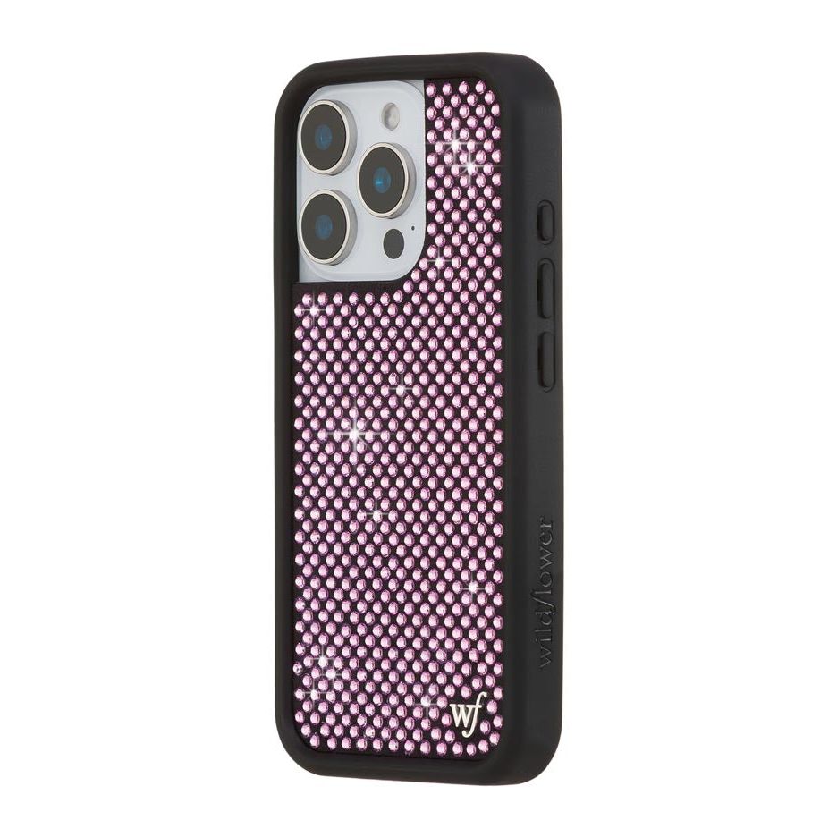 Rhinestone iPhone Case | Pink