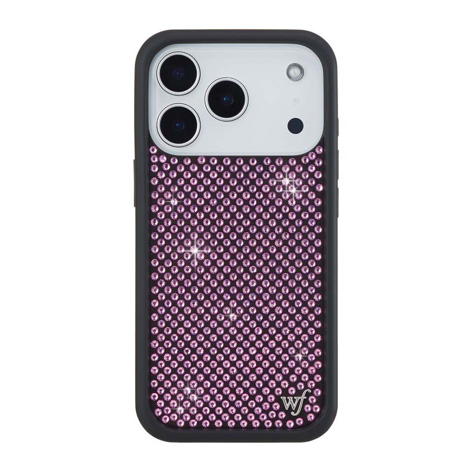Rhinestone iPhone Case | Pink
