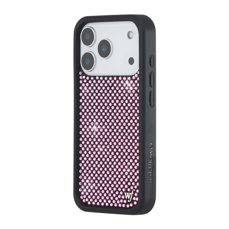 Rhinestone iPhone Case | Pink