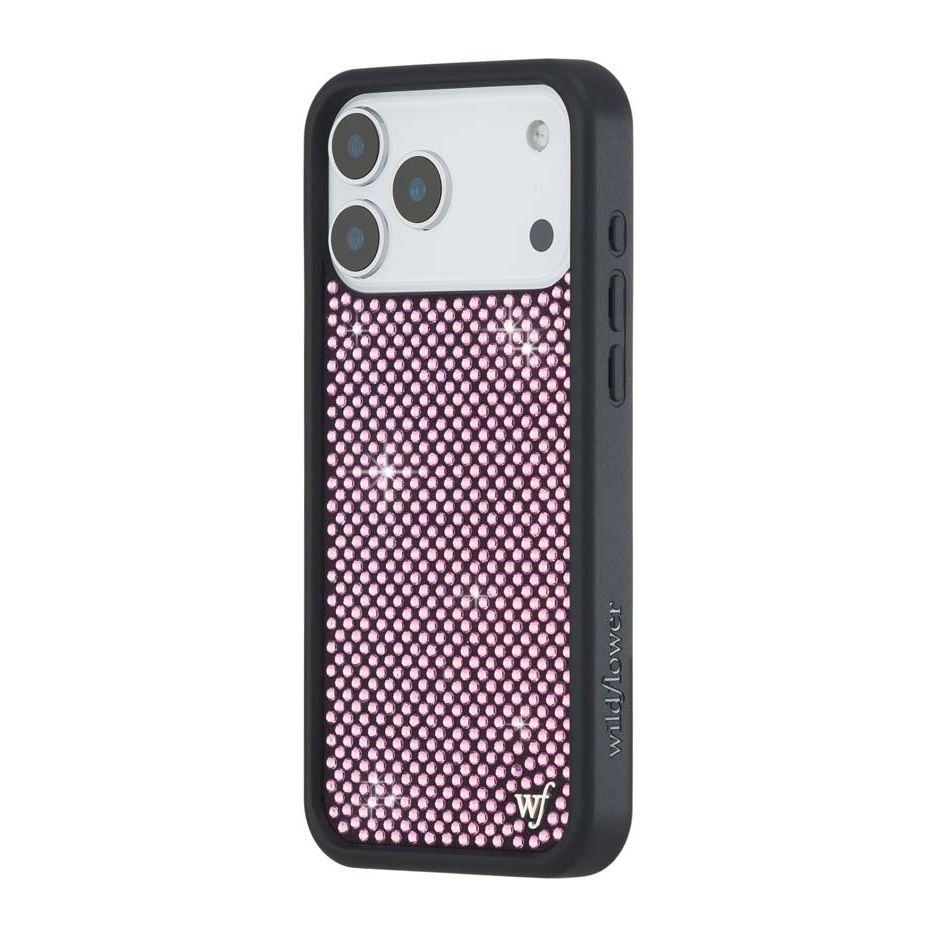 Rhinestone iPhone Case | Pink