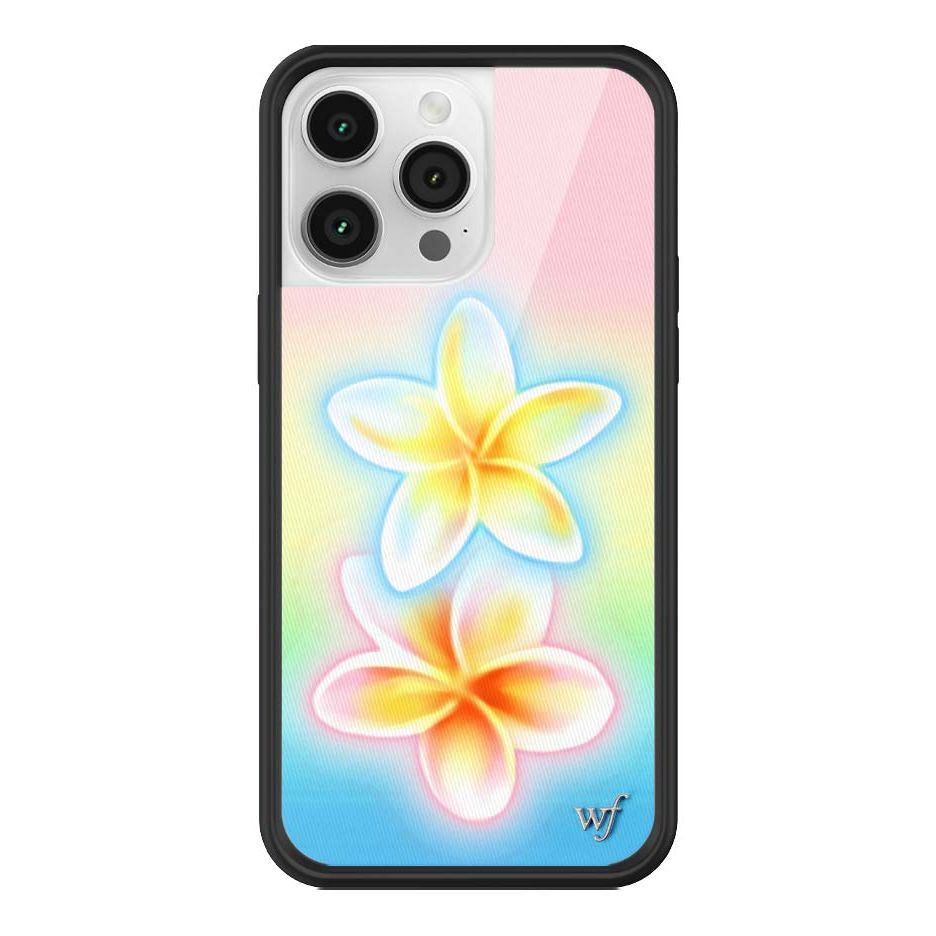 Pastel Plumeria iPhone Case