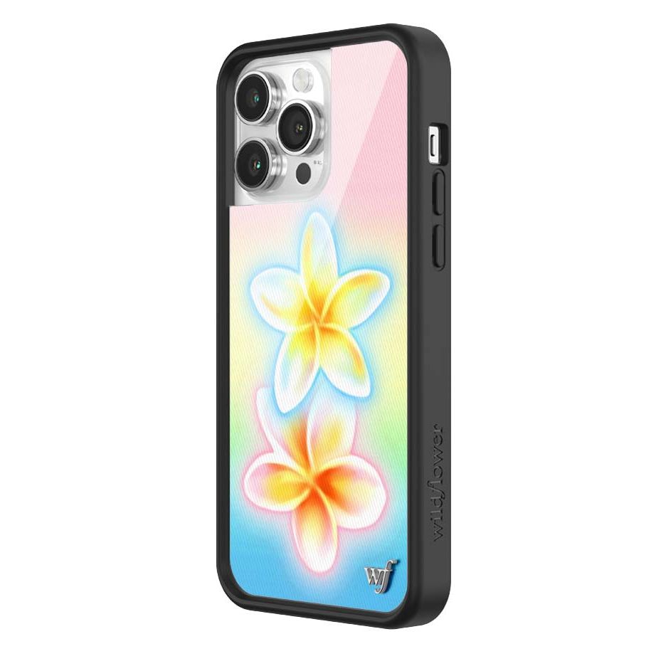 Pastel Plumeria iPhone Case