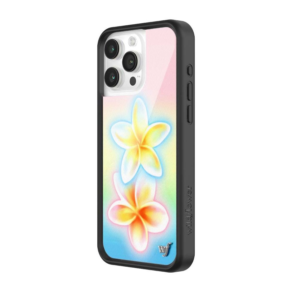 Pastel Plumeria iPhone Case
