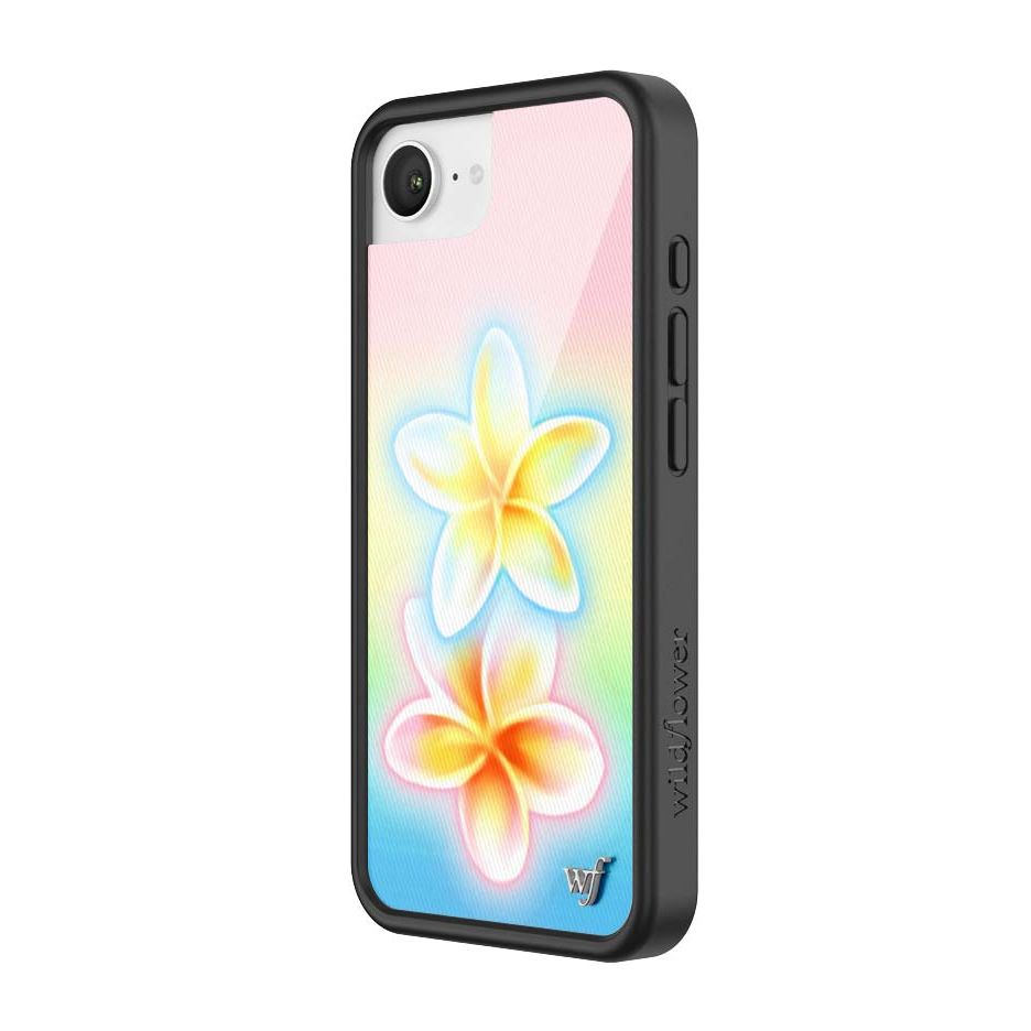 Pastel Plumeria iPhone Case
