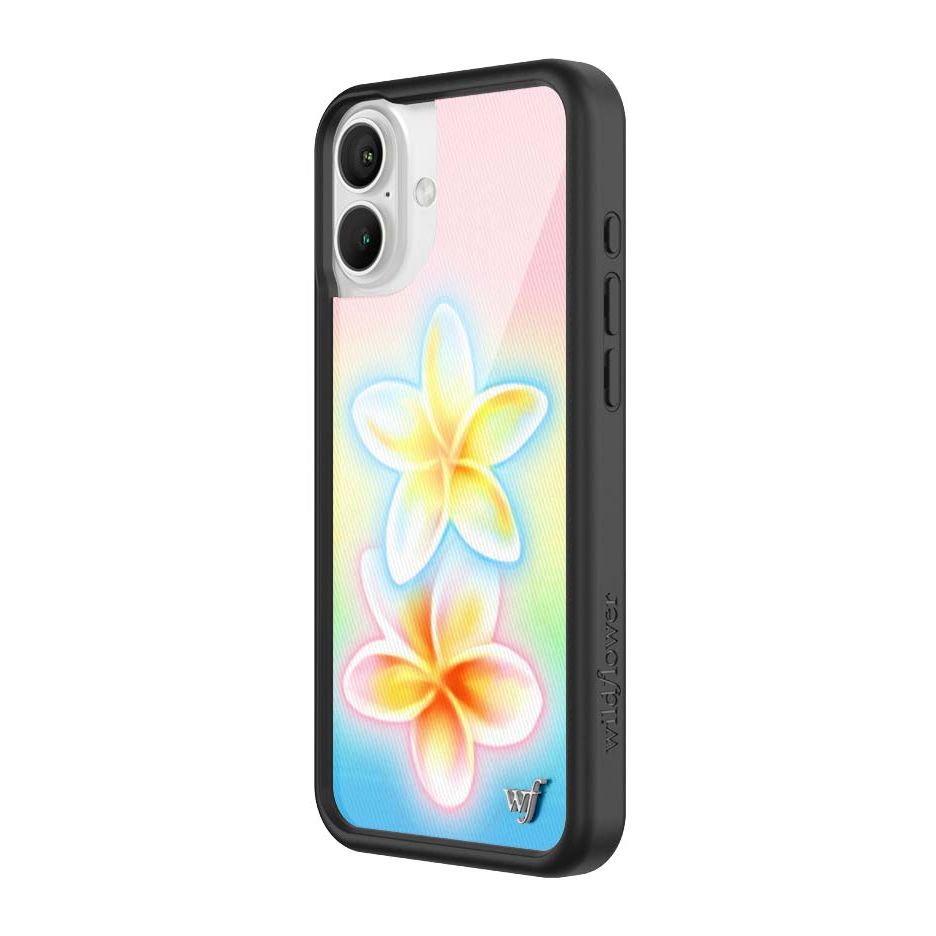 Pastel Plumeria iPhone Case