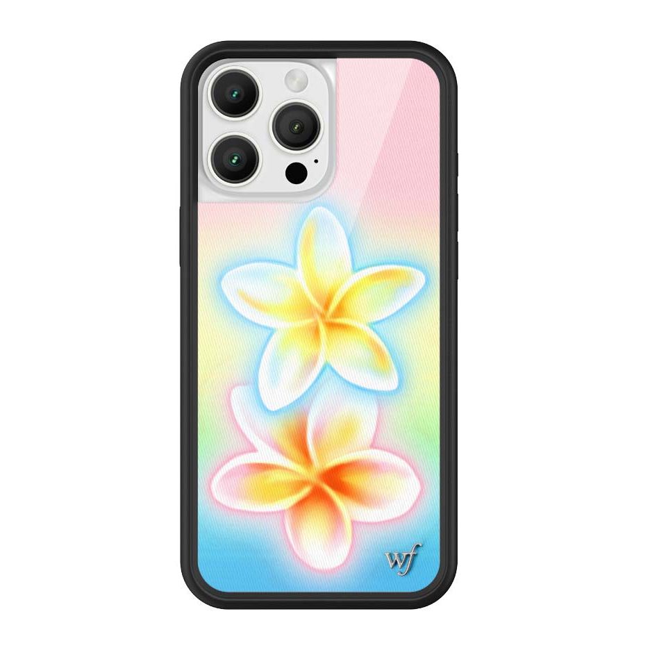 Pastel Plumeria iPhone Case