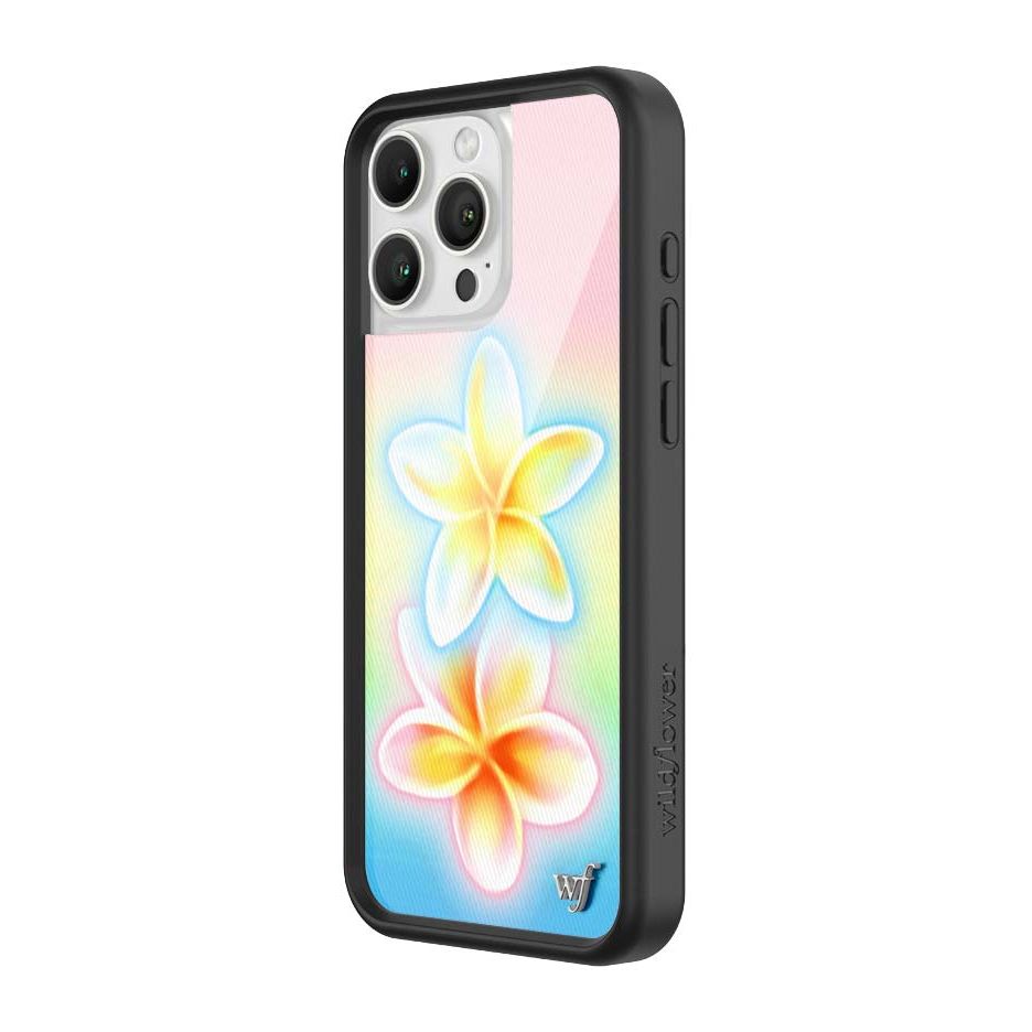Pastel Plumeria iPhone Case