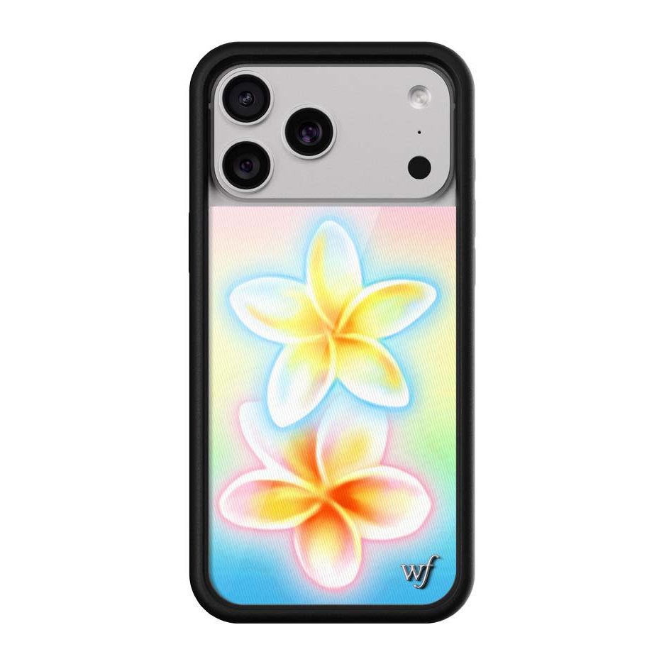 Pastel Plumeria iPhone Case