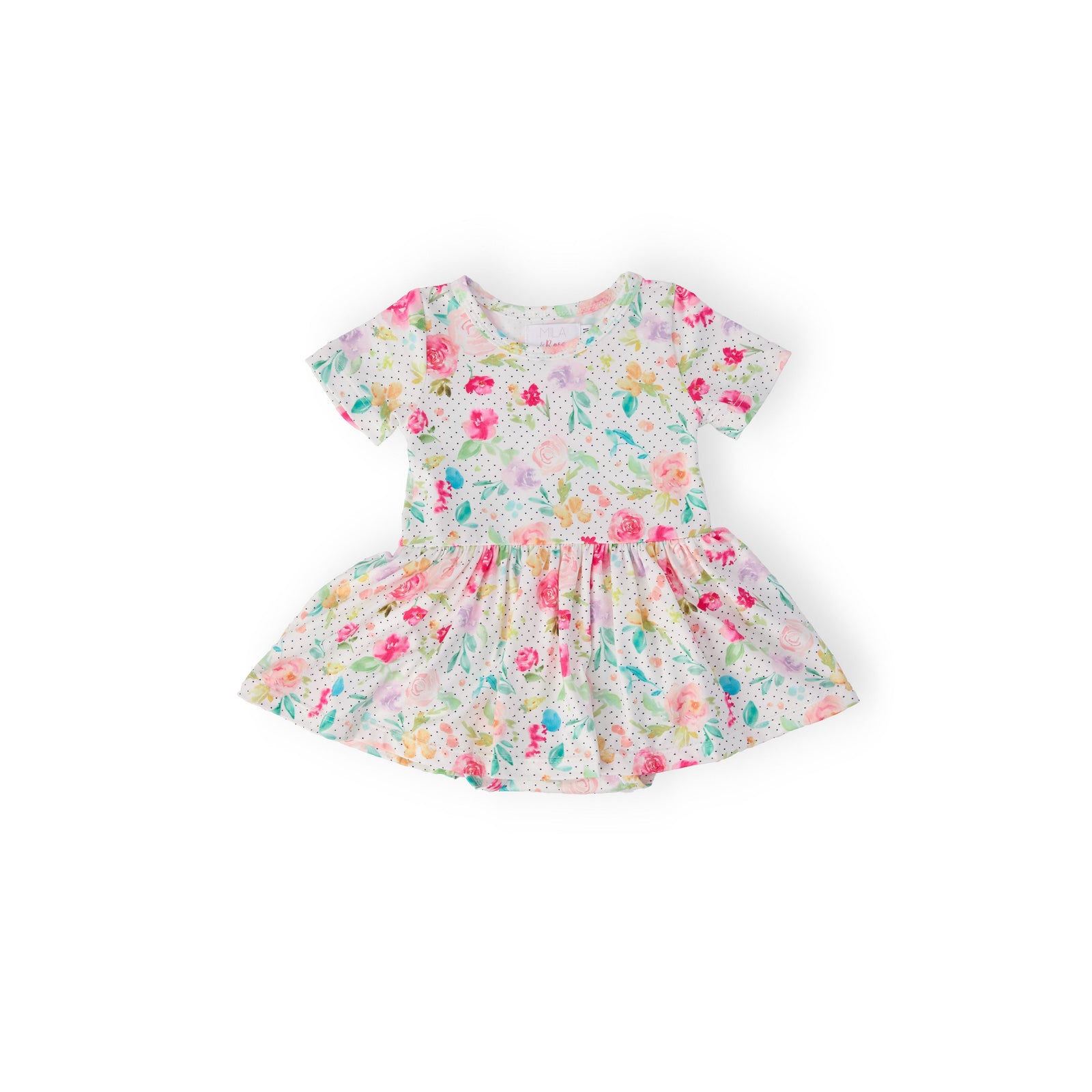 Painted Posies S/S Twirl Bodysuit