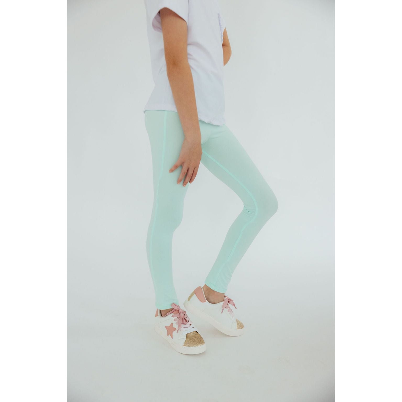 Pastel Green Leggings