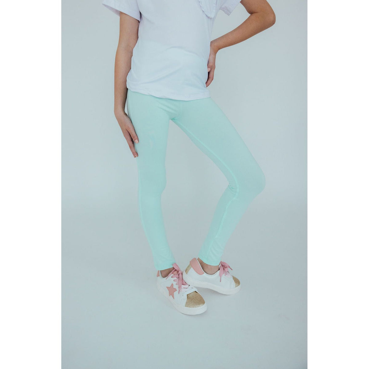 Pastel Green Leggings