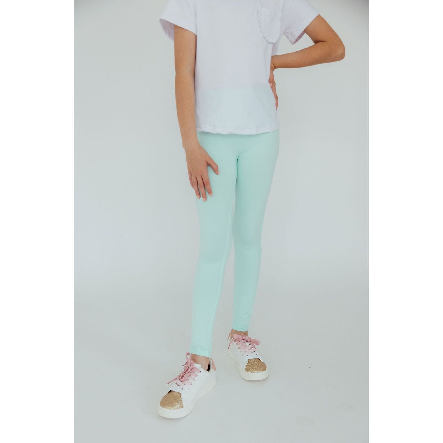 Pastel Green Leggings