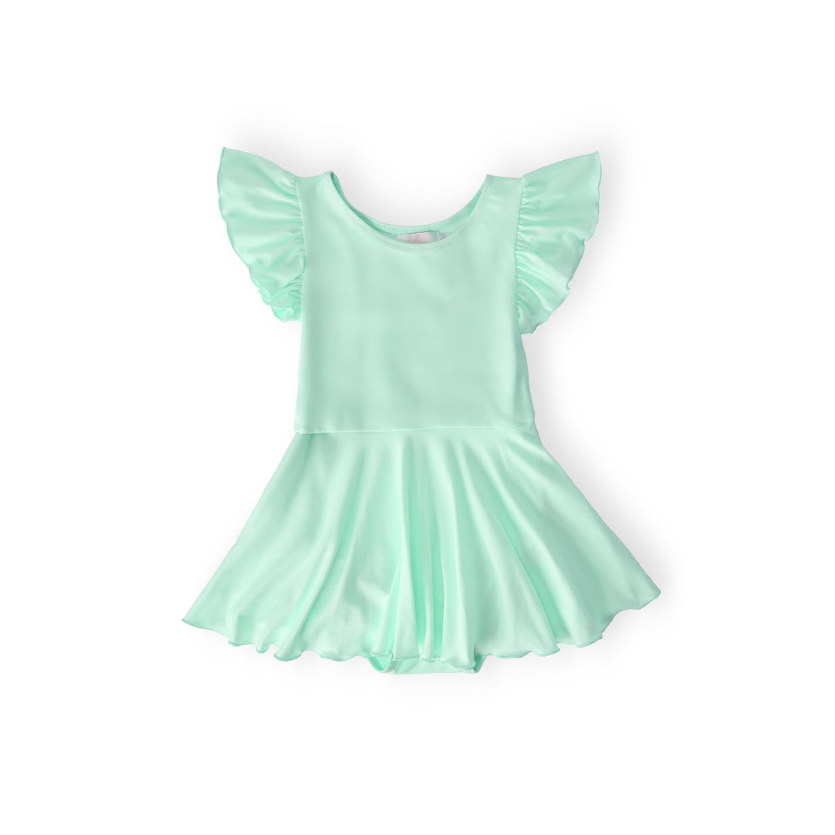 Pastel Green S/S Twirl Leotard