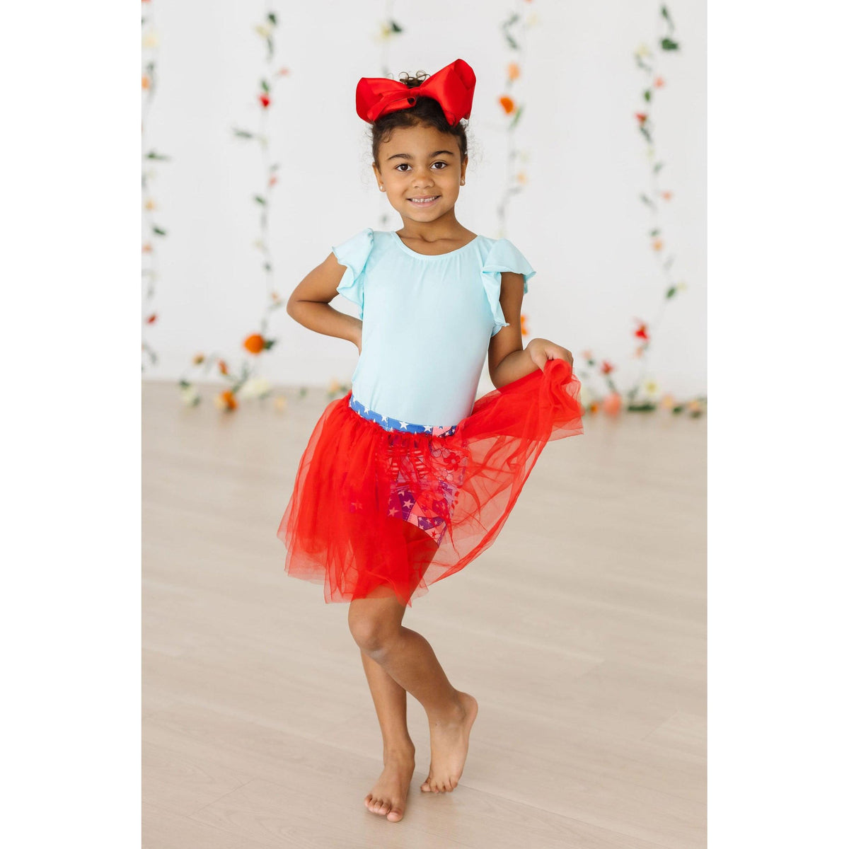Patriotic Patchwork Tutu Shorts