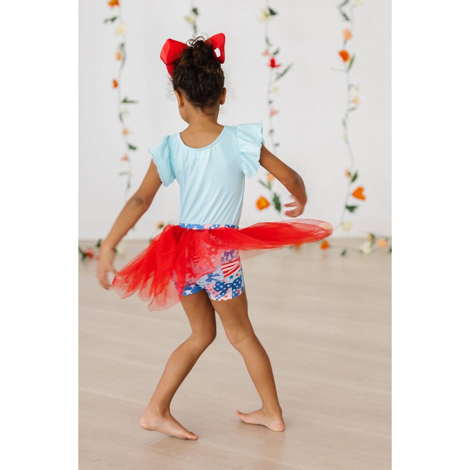 Patriotic Patchwork Tutu Shorts