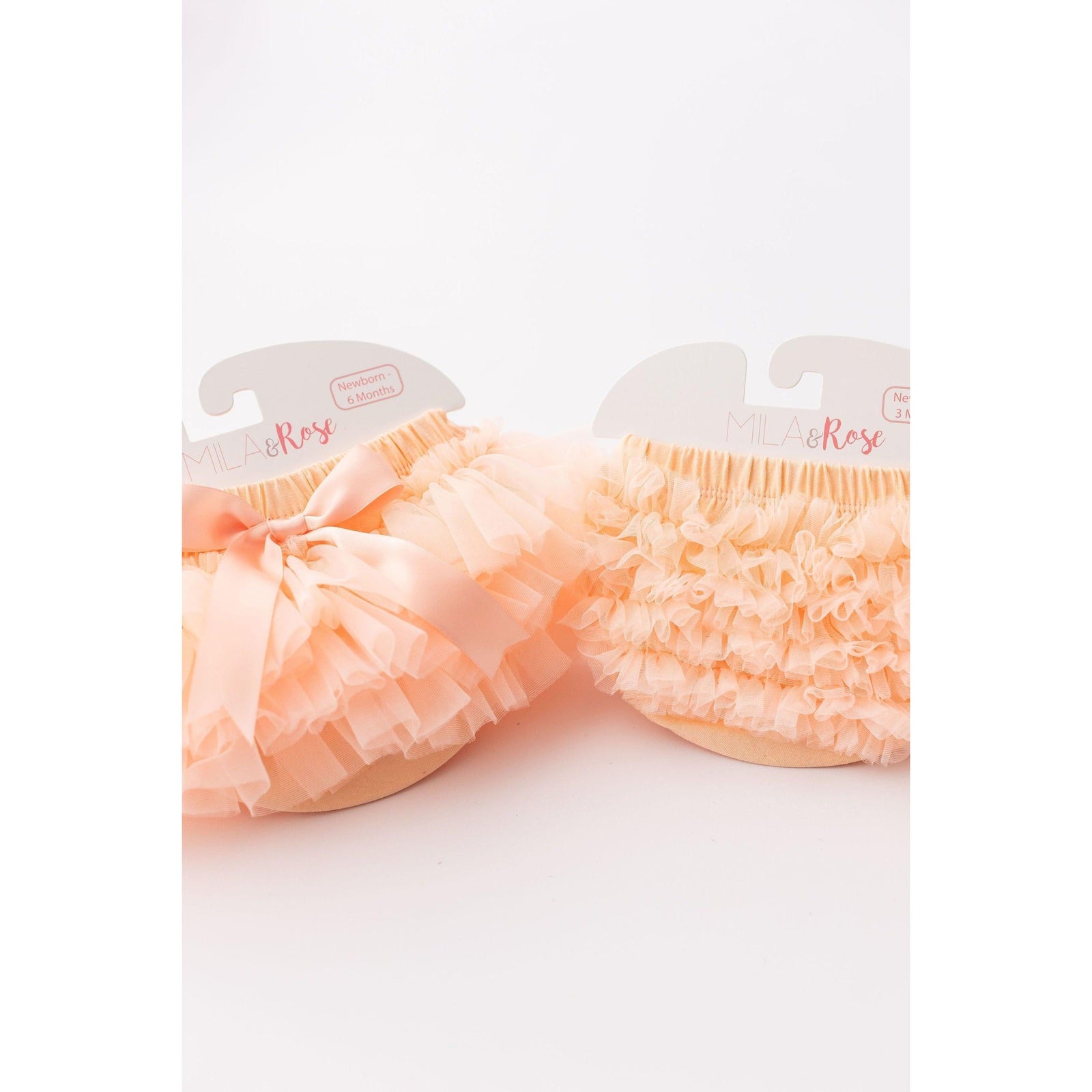 Peach Ruffle Bum Bloomer