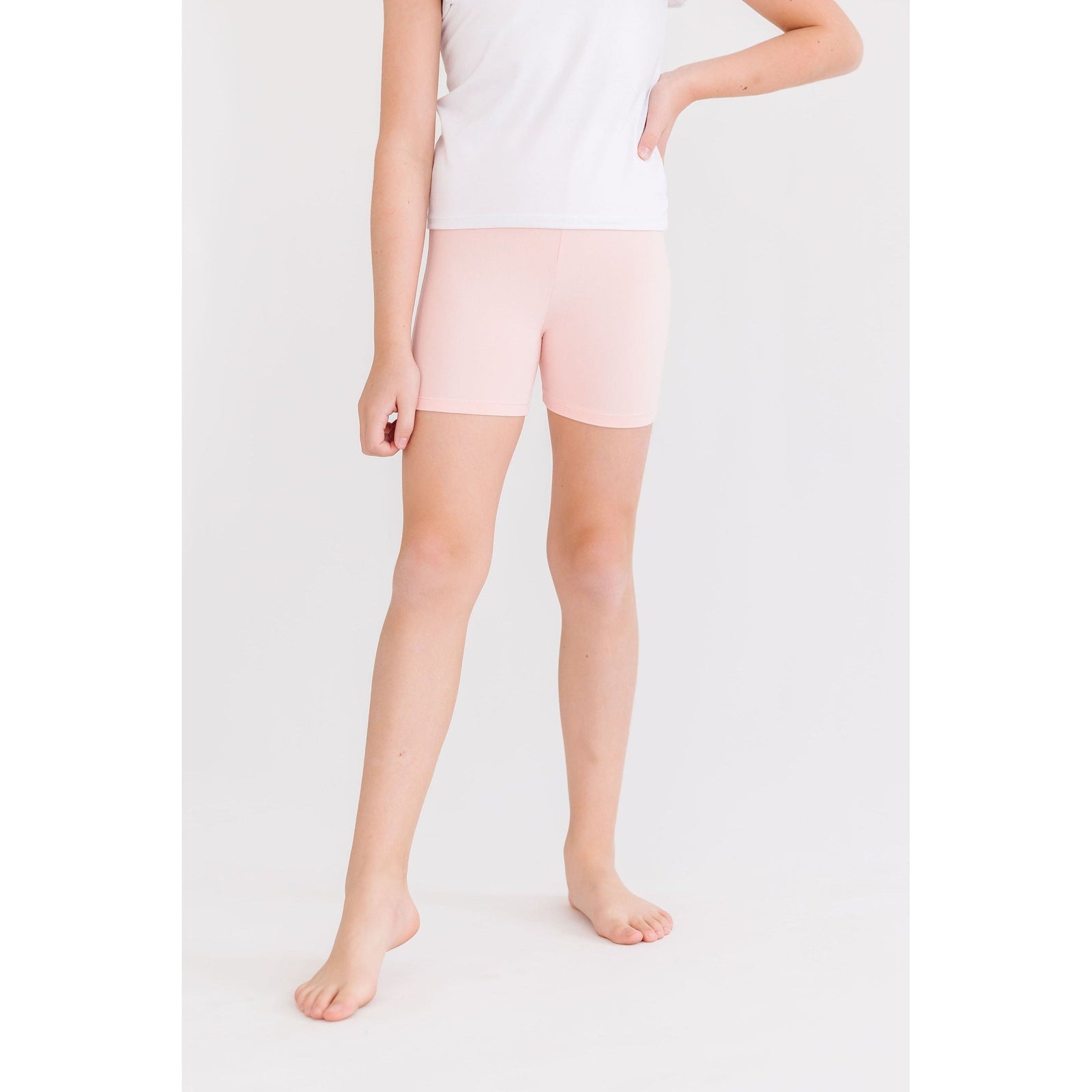 Peach Twirl Shorts