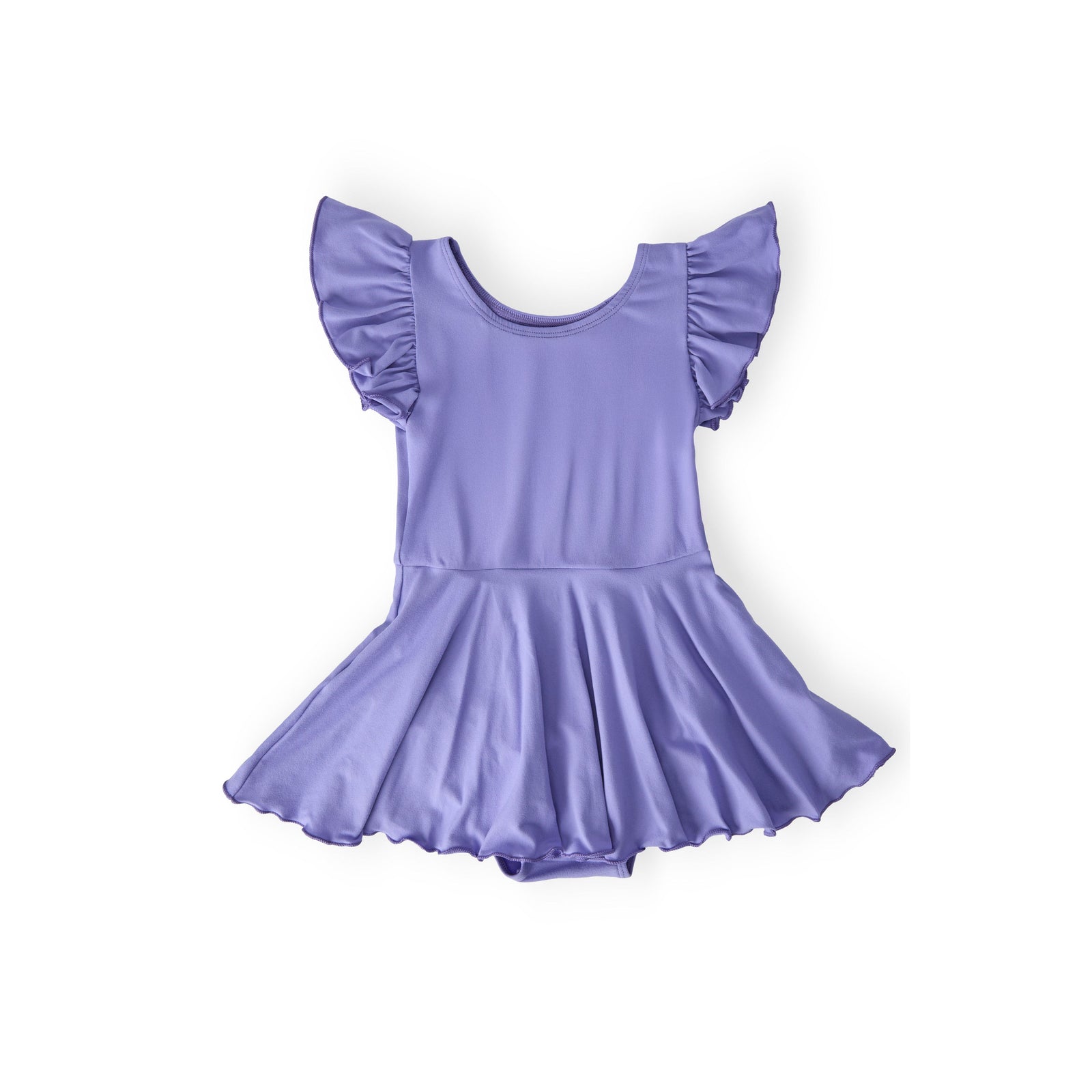 Periwinkle S/S Twirl Leotard