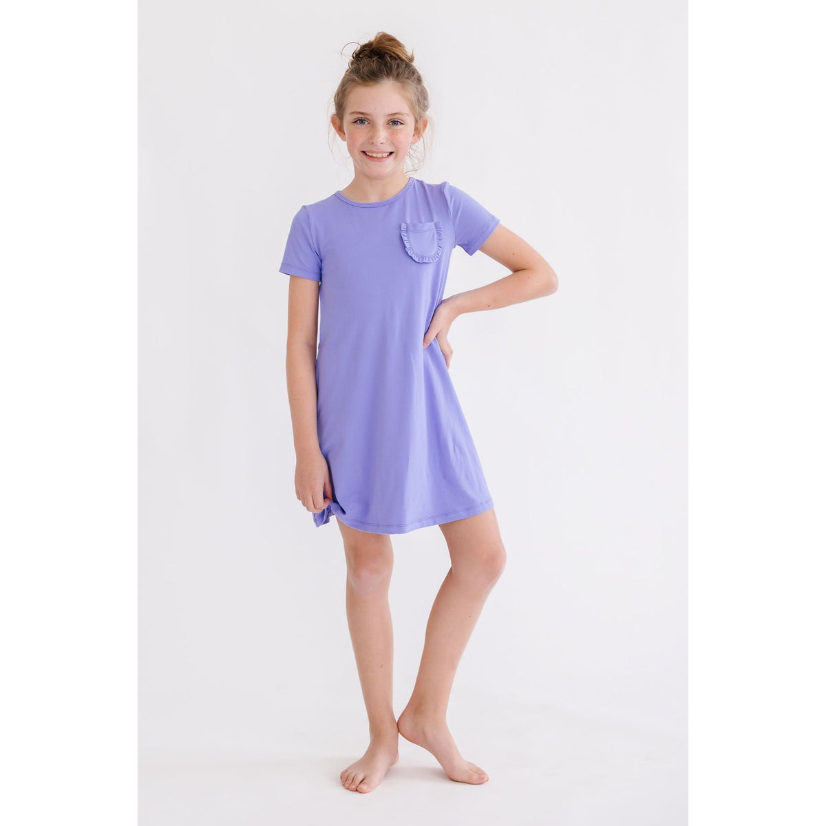 Periwinkle T-Shirt Dress