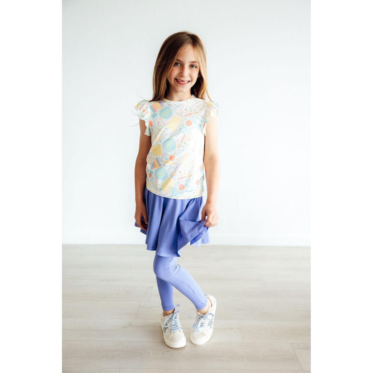 Periwinkle Twirl Skegging