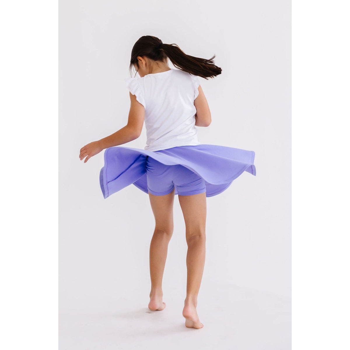 Periwinkle Twirl Skort