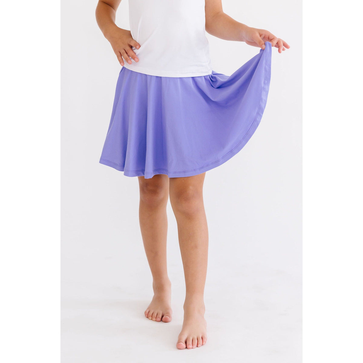 Periwinkle Twirl Skort