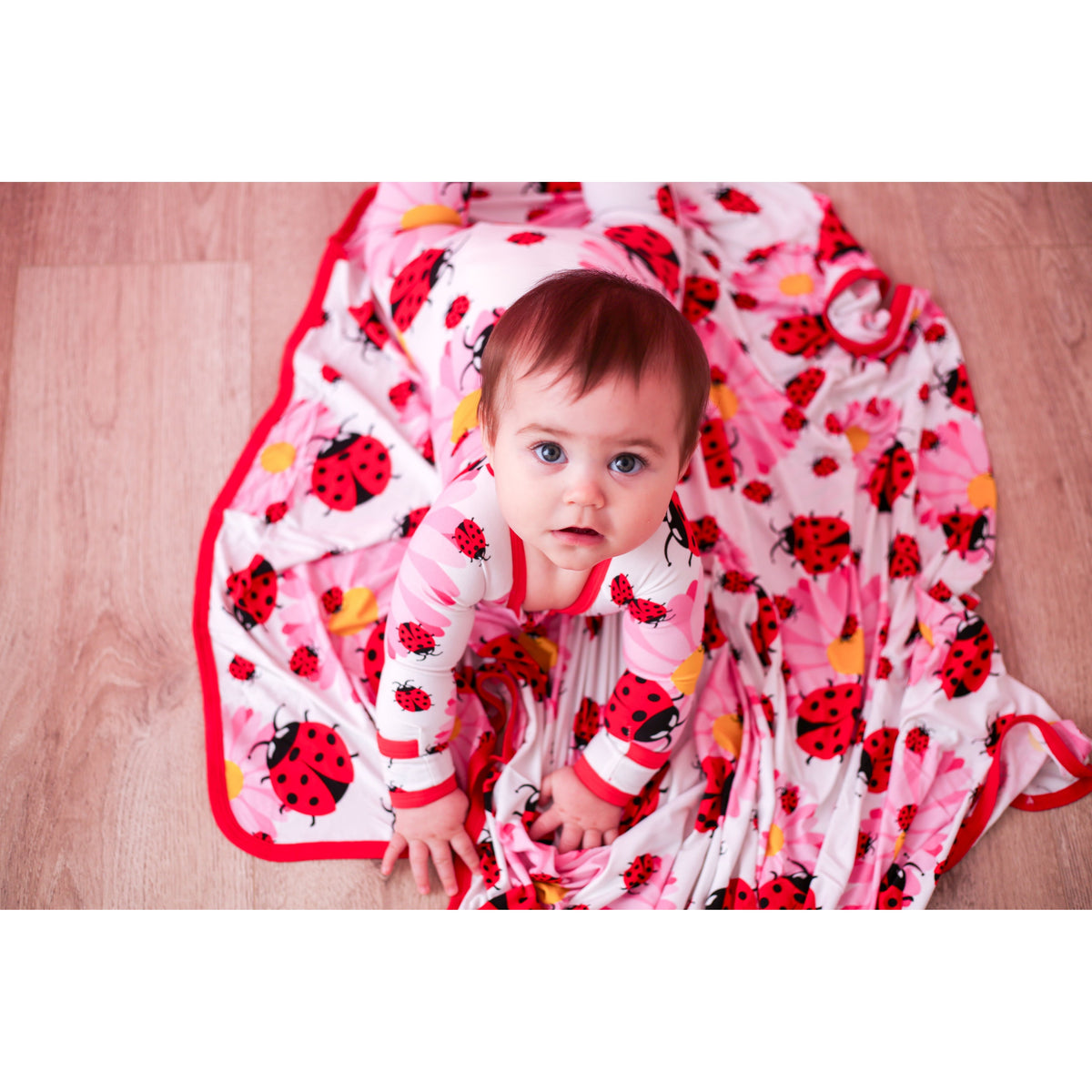 Ladybugs Swaddle