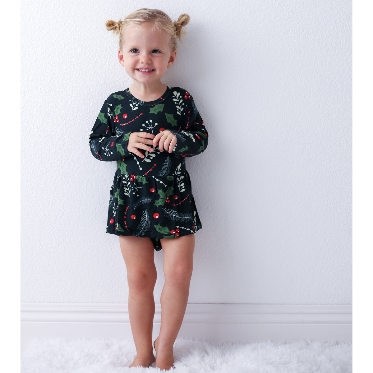 Holiday Nights Bodysuit Dress