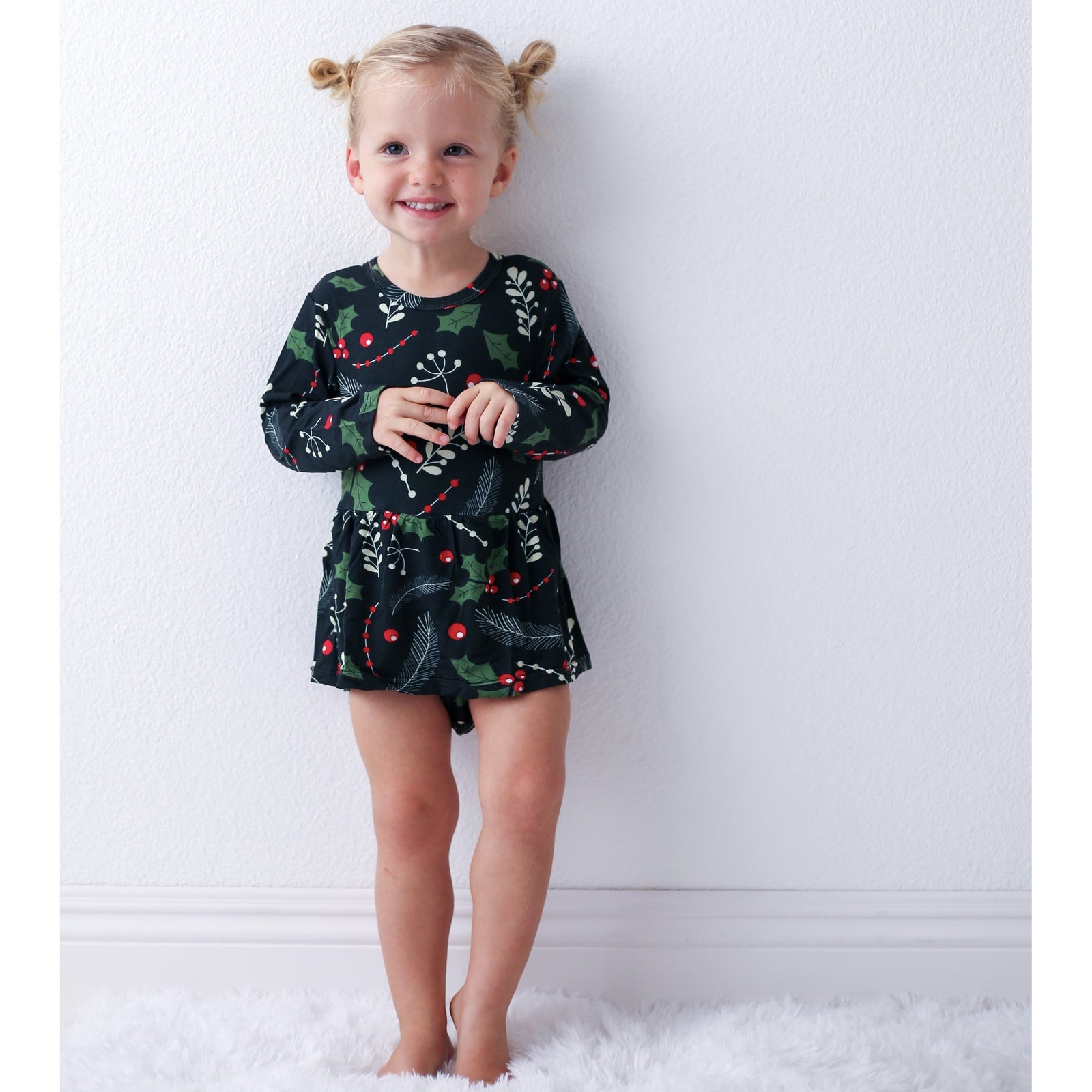 Holiday Nights Bodysuit Dress