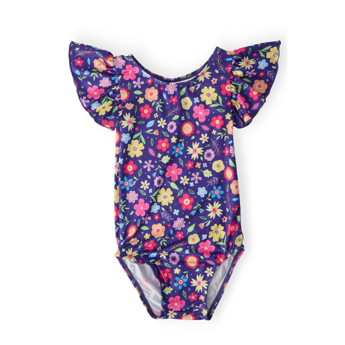 Pick a Posy S/S Flutter Sleeve Leotard
