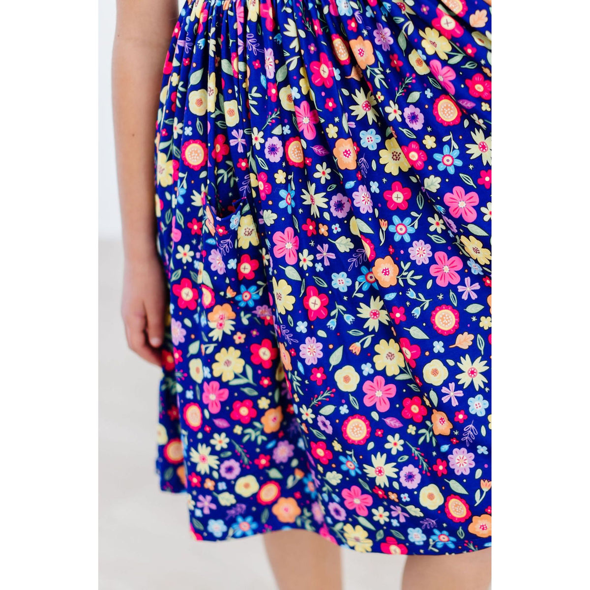 Pick a Posy S/S Pocket Twirl Dress